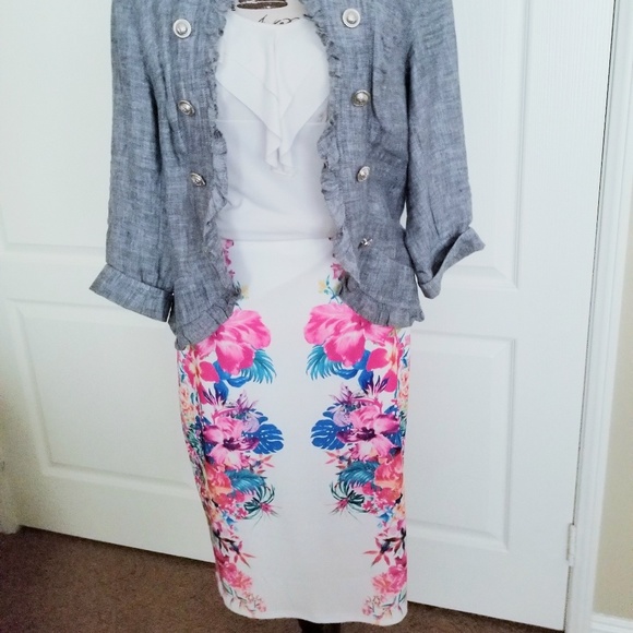 NWT Top 10 Hawaiian Skirt - Picture 6 of 8